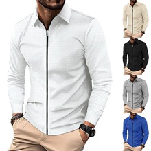 U 78096 Waffle Knit Collar Jacket �A���A�� �羳�W��