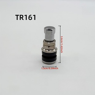 Factory Supply Car Tire American Zinc Alloy Valve Tr161 Motorcycle Valve Universal