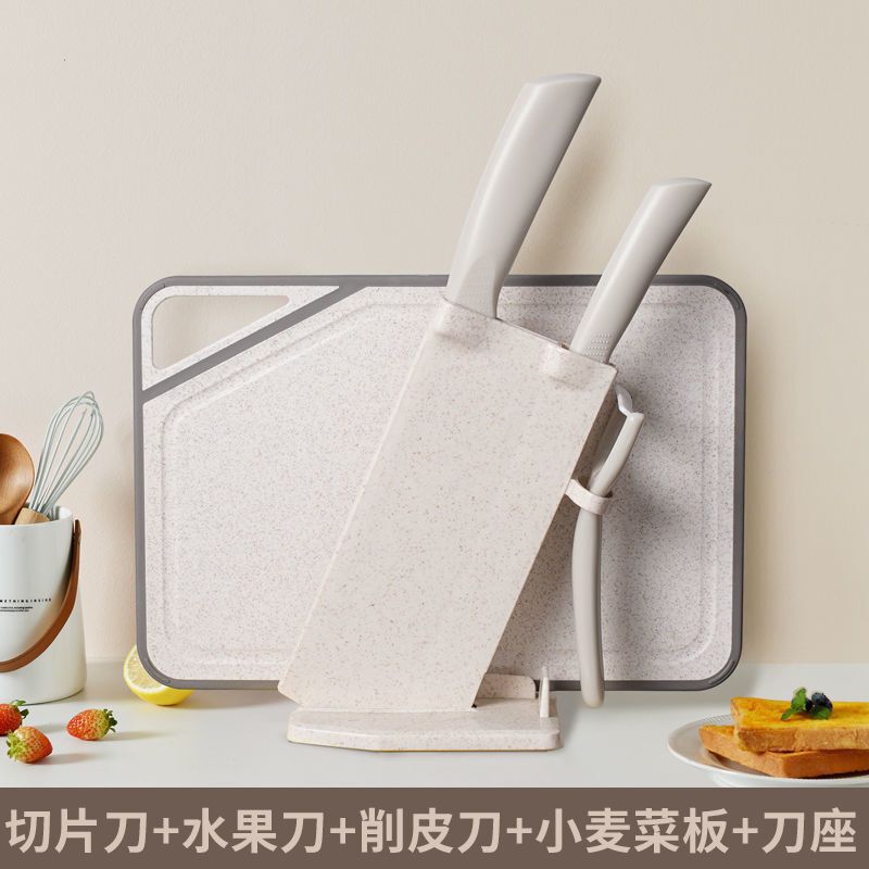 陶磁器の刀は肉を切って包丁を切る家庭用の台所の刃物のセットを補って包丁のまな板のセットをつぶして卸売りします。|undefined