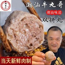 牛肉丸潮味坊潮汕汕头手打牛筋丸火锅烧烤食材料麻辣烫批发独立站