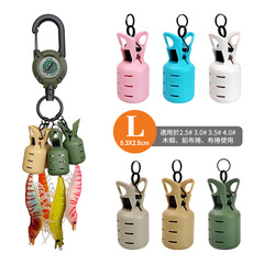 Ai Luya 木製エビフックカバーマルチカラー木製エビ収納伸縮バックル屋外収納木製エビ傘針保護カバー