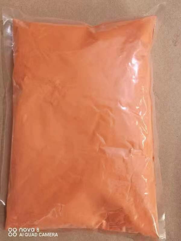 Orange 100g/pack; color running powder