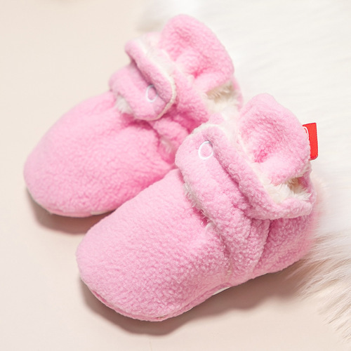 Best-selling winter warm baby shoes for learning to walk, non-slip, no shoe sock set, padded baby shoes for babies, babyshoes