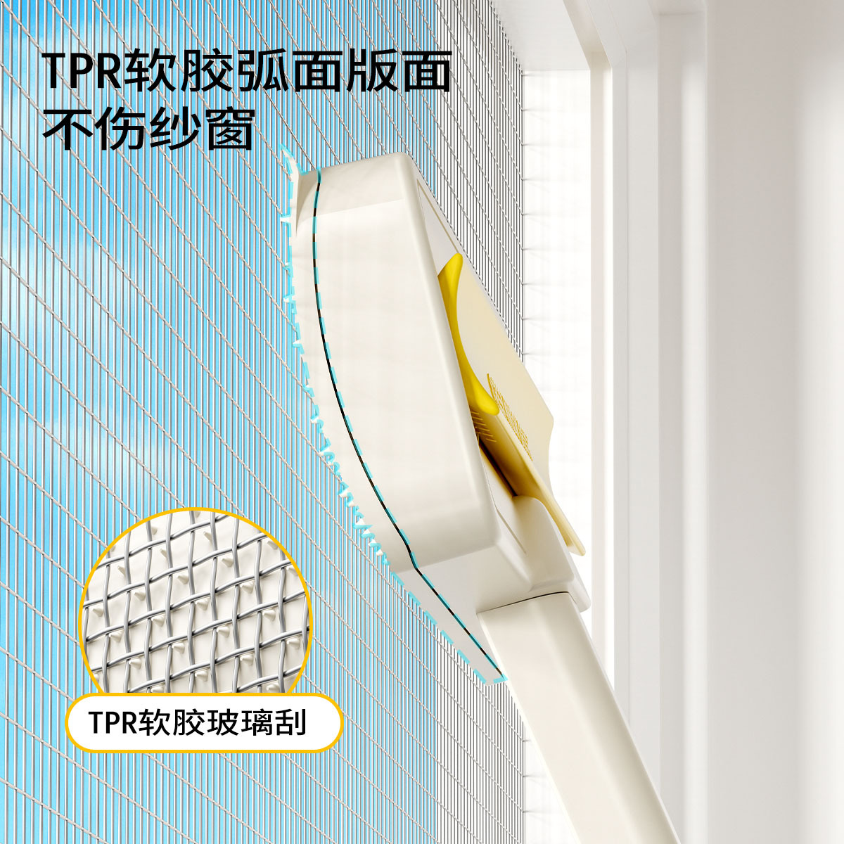 Toalla de lavado desechable perezosa, ventana de gasa, cepillo de mango largo, un cepillo de doble uso, se puede raspar, se puede cepillar, seco y húmedo al por mayor