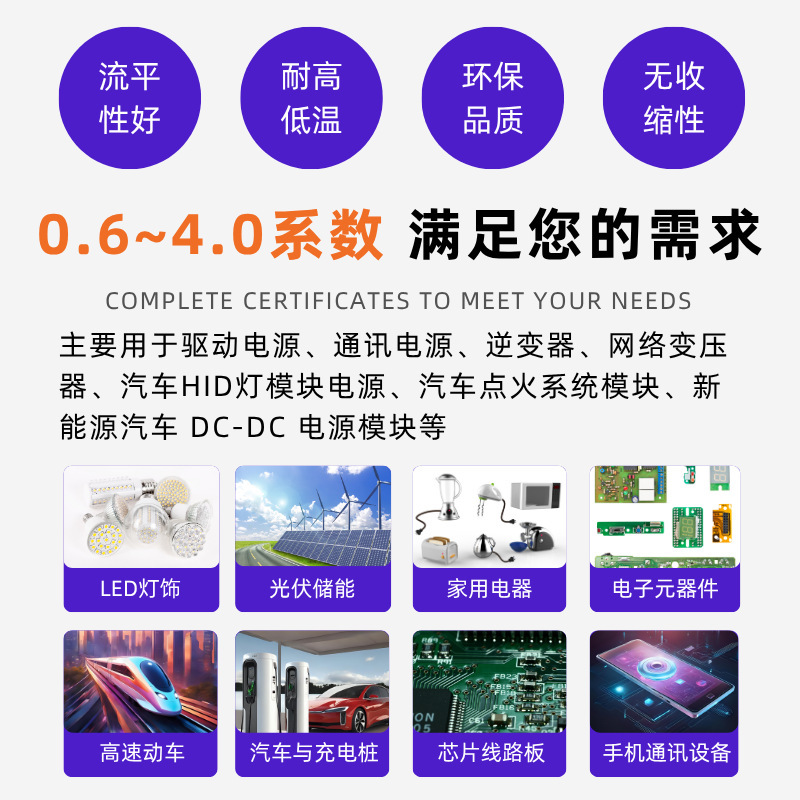 阻燃灌封胶灰色0.6导热系数led电子元件绝缘防震耐高温耐老化胶水|undefined