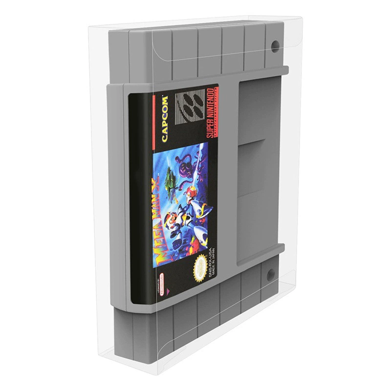 Защитная коробка для игровой карты SNES коробка для хранения SFC коробка для отображения SNES Cartridge Protector