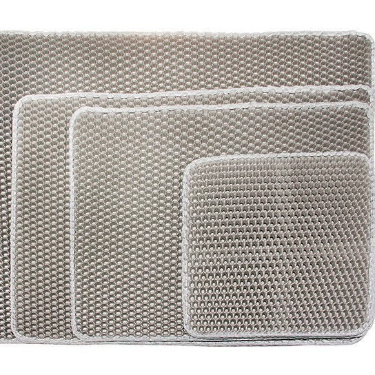 Double-layer Thickened EVA Cat Litter Mat, Washable & Splash-Proof, Multiple Sizes