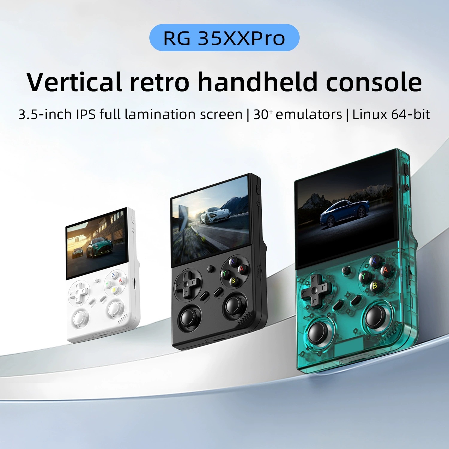 Foreign Trade Rg 35Xxpro Open Source Handheld Wireless High-Definition Handheld Game Console Dual Joystick Nostalgic Tv Arcade