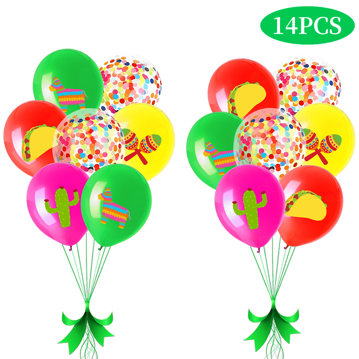 14 trajes de globos del carnaval mexicano