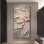 过道落地客厅入户装饰画