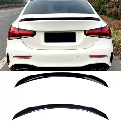 Suitable for Mercedes-Benz A-Class W177 A35 Model Sedan Rear Wing Spoiler 2019+ Model Modification Factory Direct Sales