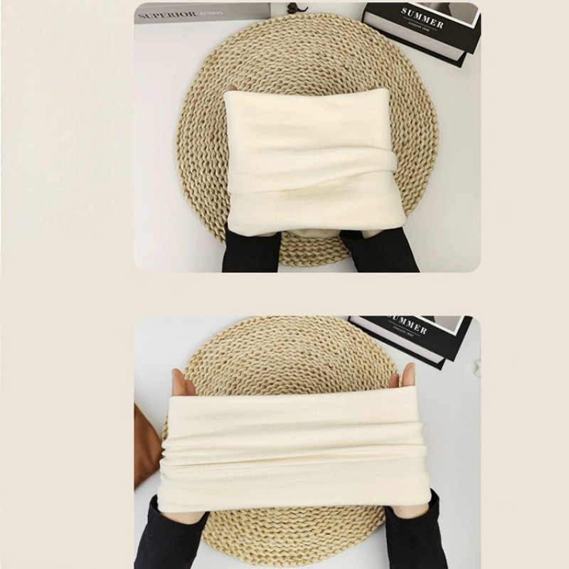 (2개) 가을 겨울 독일산 벨벳 플러스 벨벳 두꺼워진 목커버 추위에도 따뜻하게 유지해주는 콜드넥 칼라 목보호 컬러 남녀 라이딩 전기자동차 머플러