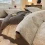 加厚床上新款秋冬床单
