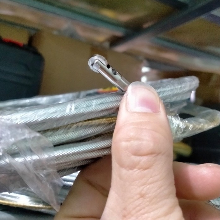 Fabricante DE LA FUENTE polea de resorte cabeza 3,0 Todo enhebrador de alambre de acero image 4
