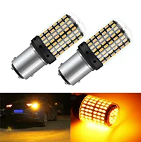 Автомобильный светодиодный поворотный свет стоп-сигналы 1156 144SMD 3014 Выгренный стоп-свет декодирование постоянного тока анти-стробоскоп