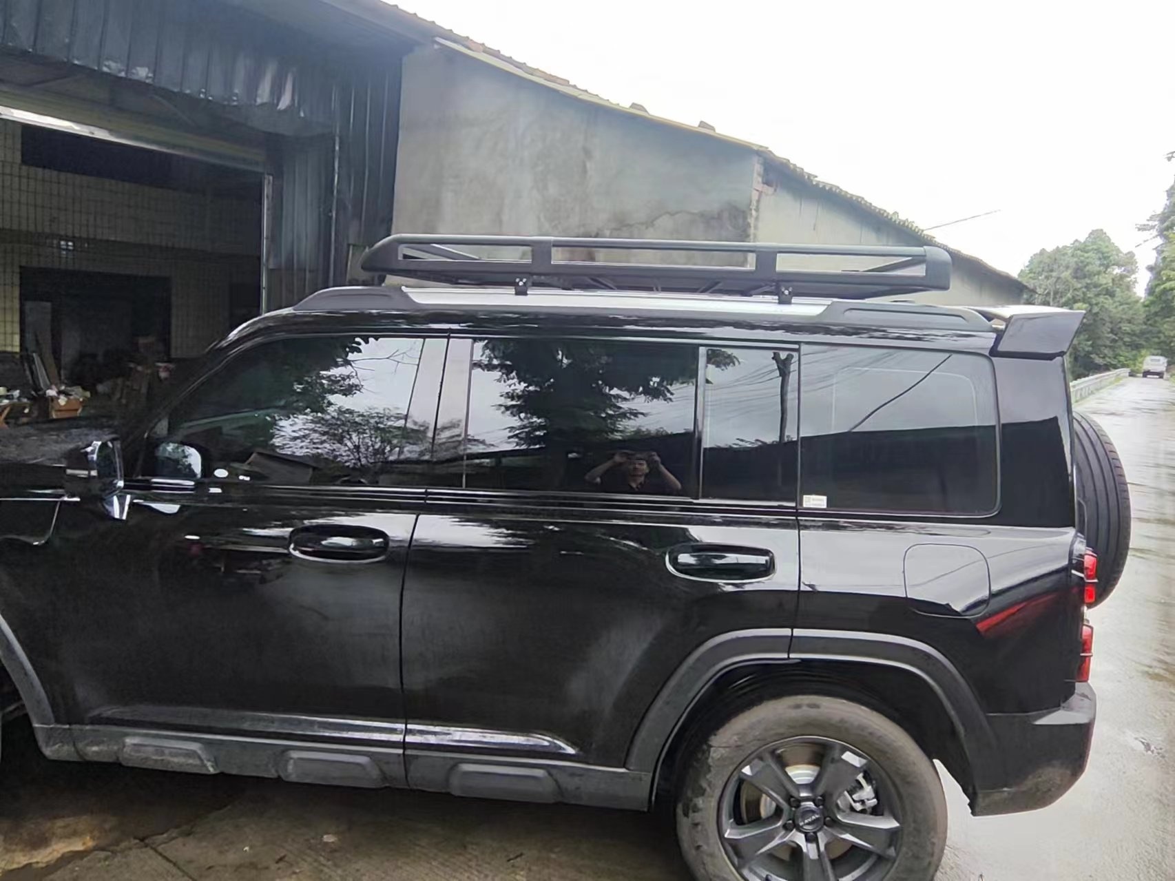 Car Luggage Rack Luggage Rack Basket Universal Roof Rack Basket Car Off-road SUV Modified Aluminum Alloy Roof Frame