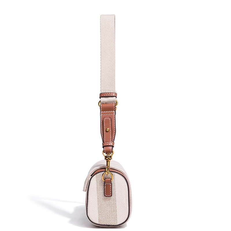 ZARA Style 2026 New Plaid Baguette Bag Women's Shoulder Crossbody Bag Versatile Commuter Handbag Pillow Bag - Thumbnail 3
