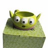 Factory Creative Toys Story Mobilized Cartoon Ceramic Mark Cup Cute Sanza Water Cup Coffee Cup