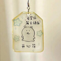 工場直販クロスボーダー新2Dラッキーキャット四つ葉ペンダントかわいいランドセル漫画アクリルペンダント