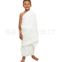 工厂儿童男孩朝觐朝拜巾 ihram hajj towel