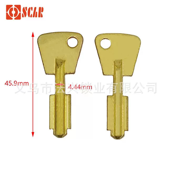 厂家直销CHB1BG钥匙胚子  高品质黄铜钥匙 锁具配件