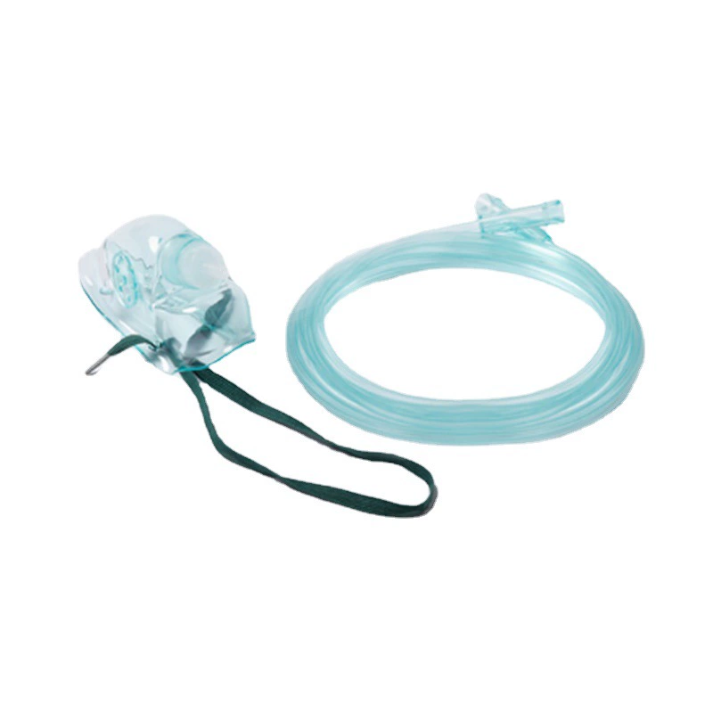 Одноразовая прозрачная детская аэрозольная ингаляция для взрослых с кислородной соединительная трубка Кислородная Маска для кислородного ингаляционного аппарата