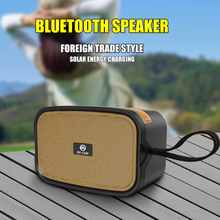 太阳能蓝牙音响户外bluetooth speaker插卡音箱便携式太阳能音箱