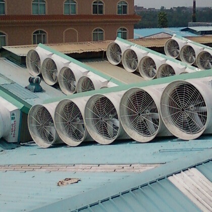 降温水帘风机 一体式风机水帘 降温水帘墙恒辉厂包安装