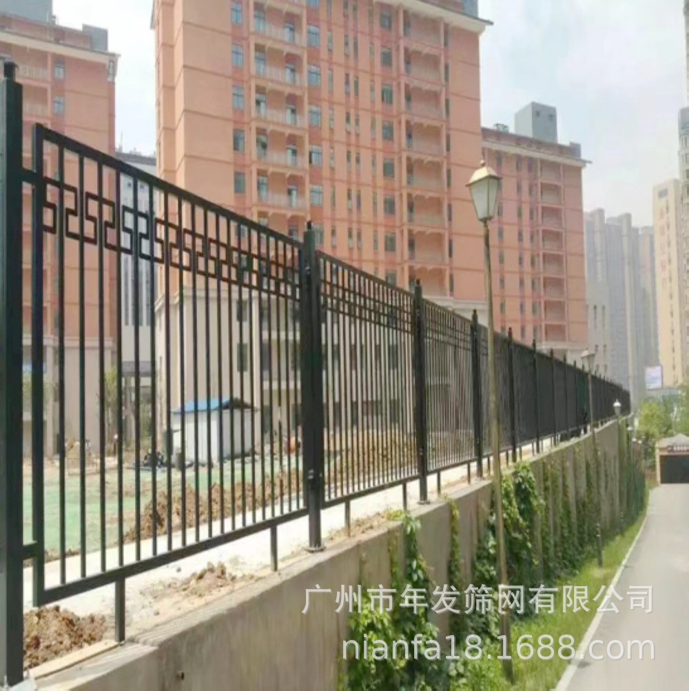 锌钢铁艺厂家围栏直销 小区园林绿化金属镀锌护栏