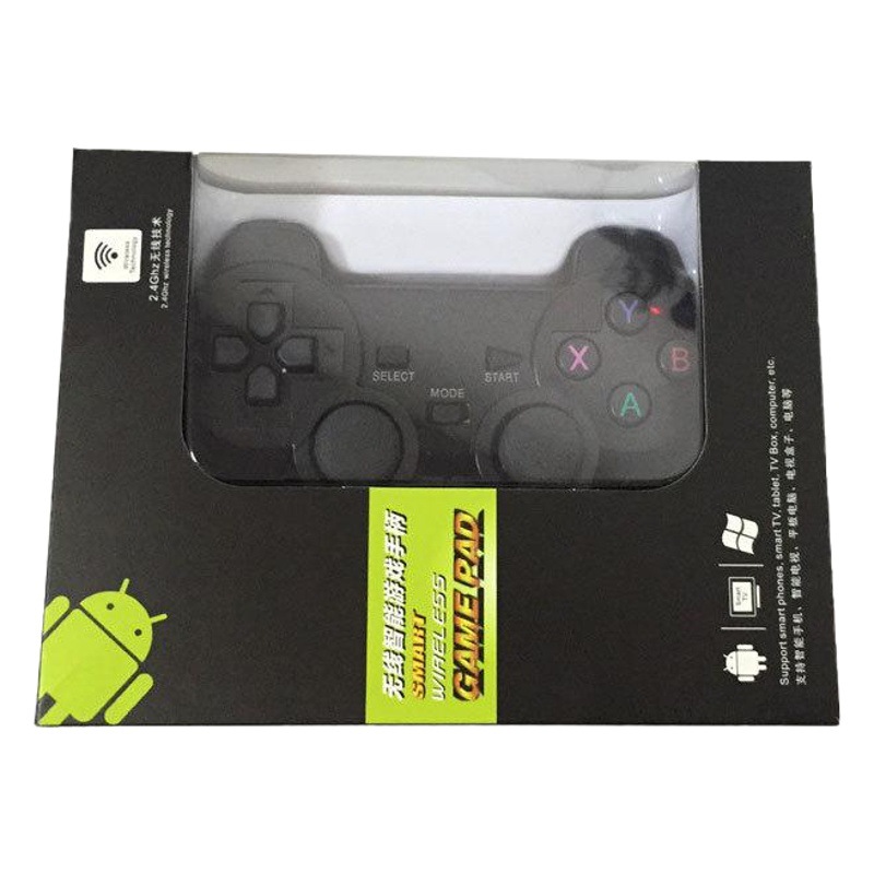 Transfronterizo 2,4g línea GamePad adecuado para Smart TV caja Android PC ordenador P 3 con soporte