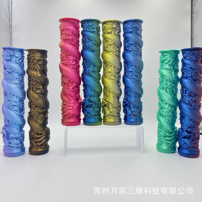 工厂跨境新品爆品3D打印龙柄伸缩剑安全环保材质PLA摆件男孩礼物|undefined