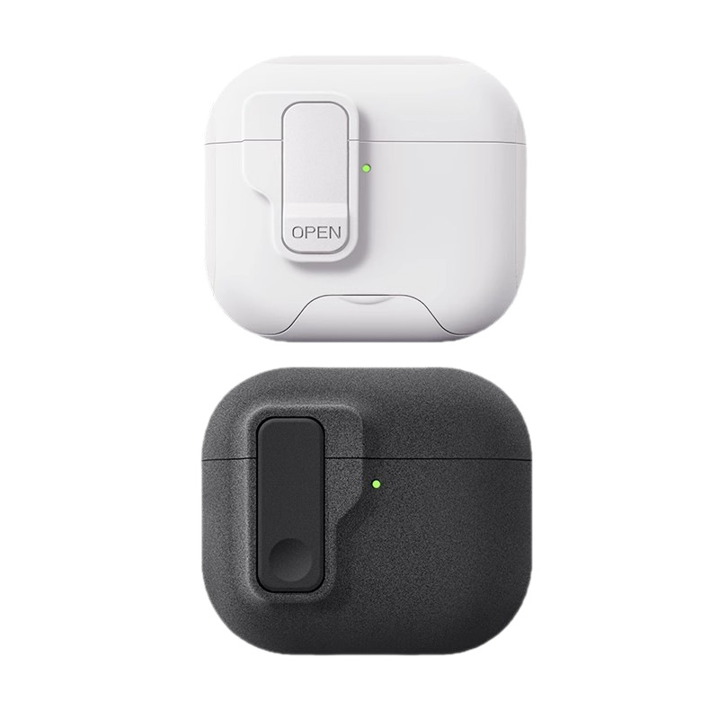 Aplicable para AirPodPro3 2 generación Apple Bluetooth auriculares cubierta AirPod4 cubierta de munición de negocios caja de quinta generación