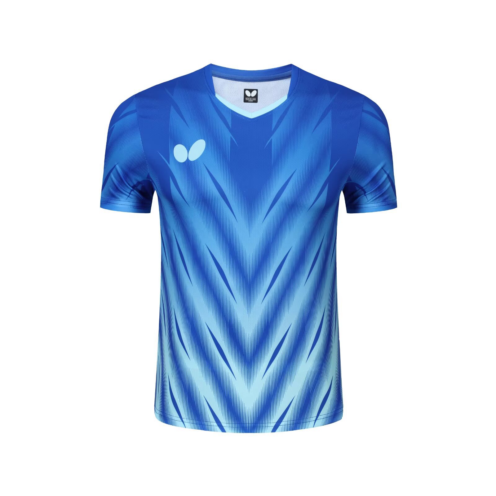25 mariposa ropa de tenis de mesa rápida secado transpirable ropa de entrenamiento para hombres y mujeres juegos de tenis de mesa ropa deportiva impresa compra de grupo