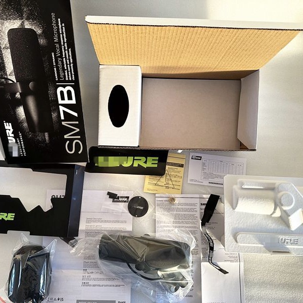 Transfronterizo sm7b cableado de bobina móvil micrófono estudio anfitrión canto doblaje TikTok radio en vivo micrófono profesional