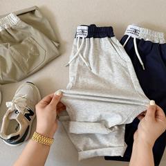 ブルーパパ子供のズボン夏男の子スプライシングスポーツカジュアルパンツベビー小中型子供スタイルパンツ卸売