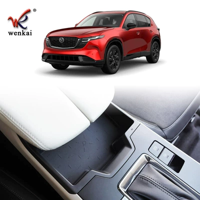Suitable for 26 Models of Mazda Cx-5 Modified Wireless Charging Silicone Mats to Prevent Abnormal Noise, Car Anti-Slip and Dust-Proof Interior Mats (Anti-slip mat)