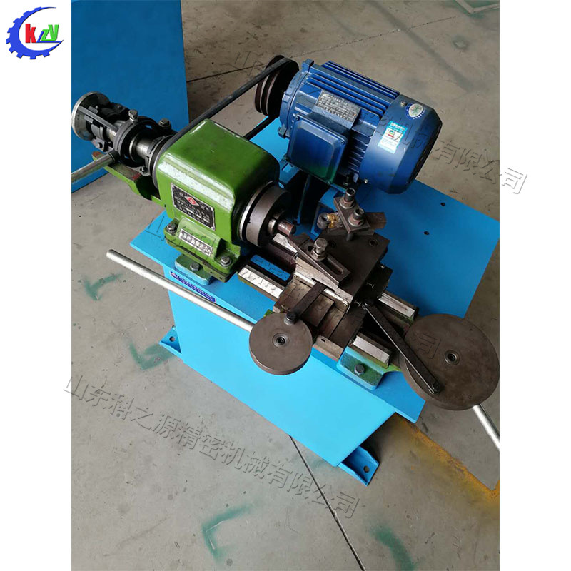 工业铁管管端封头机 钢制家具金属封口机 体育器材圆管缩管机厂家