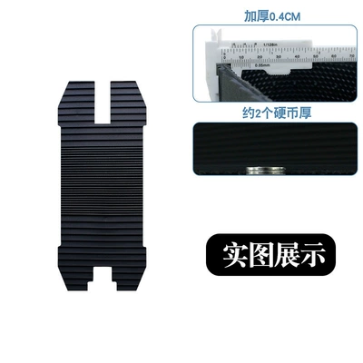 and Anti-Slip Foot Pads, Special – Motorcycle pedals - new-rubber-foot-pad-striped-style