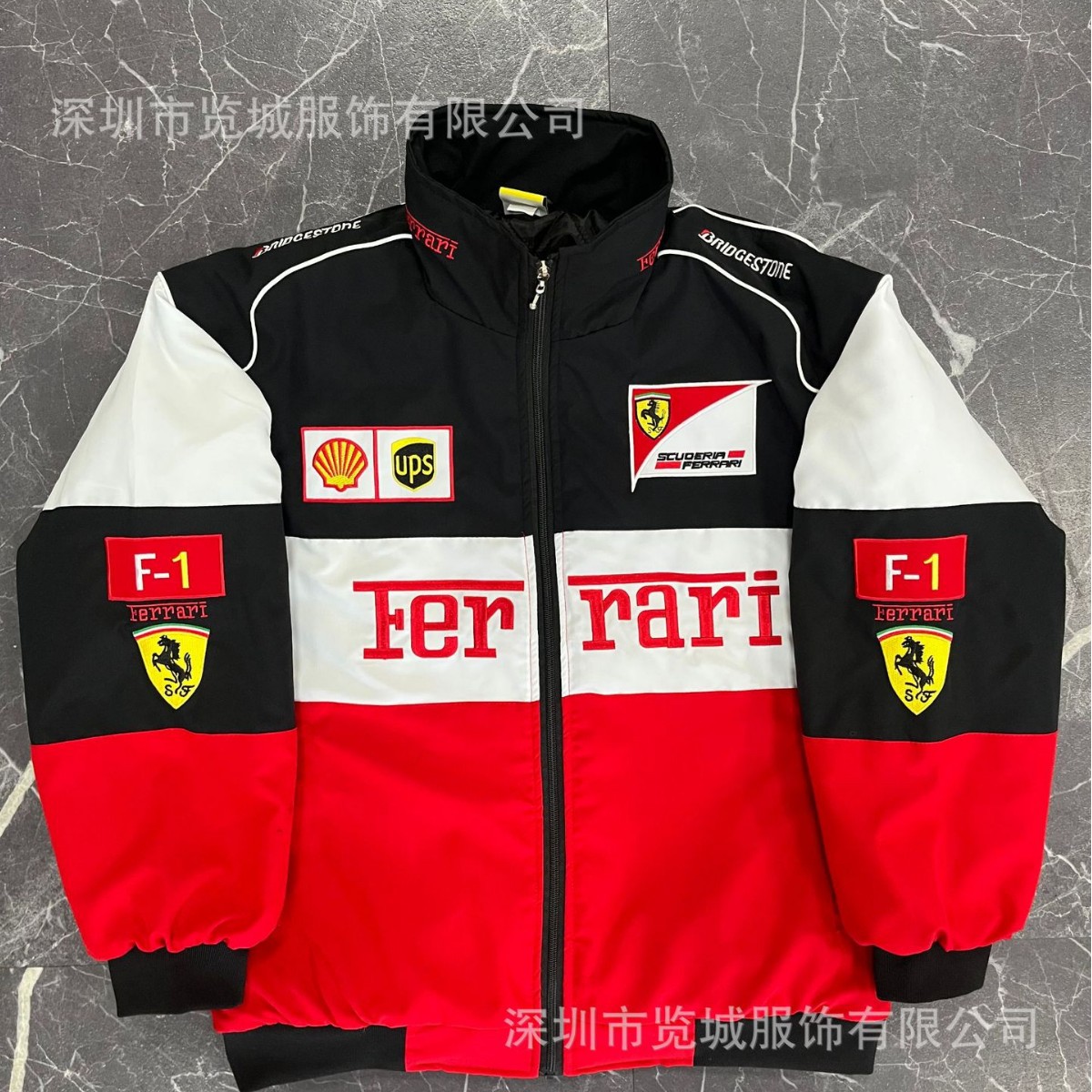 Thin F1 Embroidered Racing Jacket, Spring and Autumn Coat, European and American Style Casual Cycling Jacket, Fashionable Jacket, Baseball Jacket, Pilot Jacket