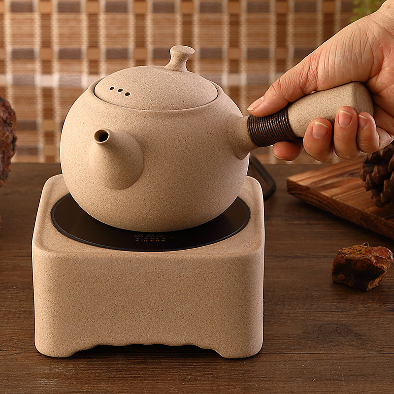 Maifan stone stoneware tea cooker electric ceramic stove pot beam pot electric ceramic Kettle Teapot side handle health pot