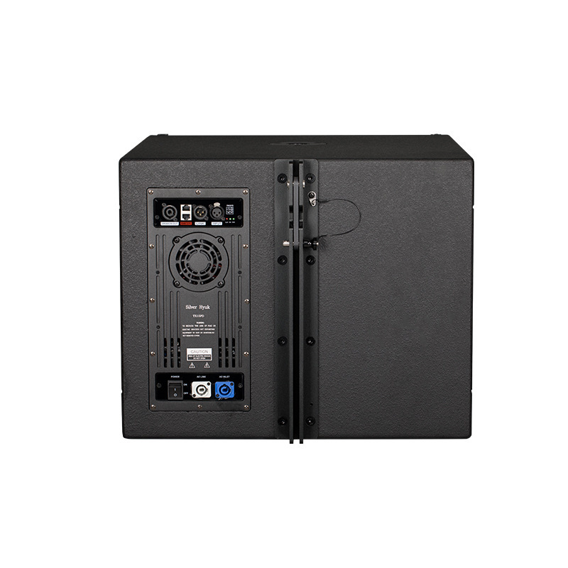 Subwoofer de matriz de audio de línea de escenario 15 pulgadas subwoofer de matriz activa pasiva choque