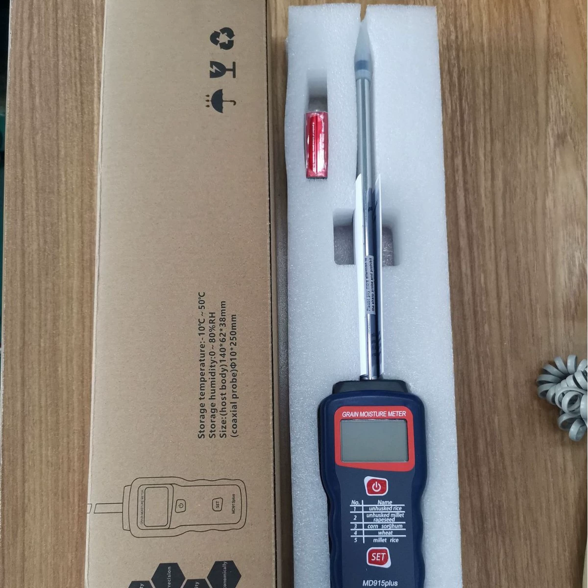 Новинка: Анализатор влажности зерна и круп MD915plus