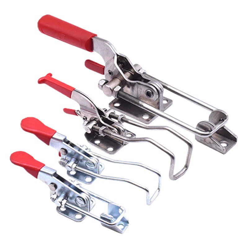 304 нержавеющая сталь быстрый зажим замок зажим Пряжка Регулируемая пряжка Пряжка коробки быстрое нажатие зажим для дверного болта