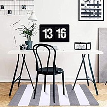 可机洗美式背刺现代地毯成品机器织造花色地垫灰白宽条