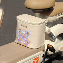 适用置物电动车神器爱玛内篓内胆电瓶车防水车筐电动车座下收纳