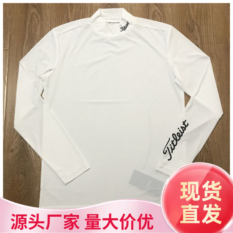 2024 New Golf Clothing Men's Top Ice Silk Breathable Quick-Drying Half Sleeve Easiest for Match Sports Jersey