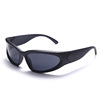 Sports overall, fashionable retro sunglasses, quality glasses, sun protection, suitable for import