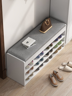 Shoe Rack for Home Entrance, Corridor Can Sit On, Multi-Layer Simple Dormitory Dust-Proof Shoe Cabinet for Rental Houses to Change Dipeng