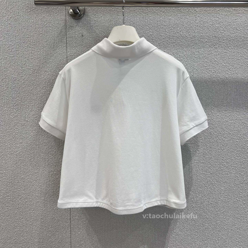 Цветной свежий поло, футболка с коротким рукавом oversize