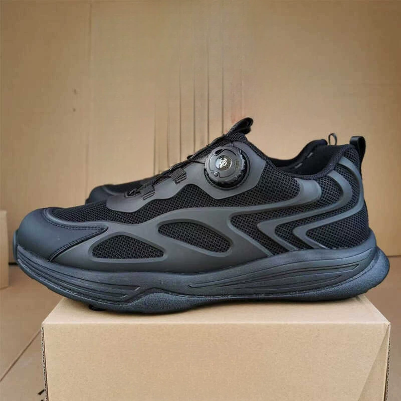 Новые летние ультралегкие дышащие кроссовки для тренировок на мягкой подошве, водонепроницаемые и устойчивые к проколам, тренировочные кроссовки с автоматической пряжкой и ручкой